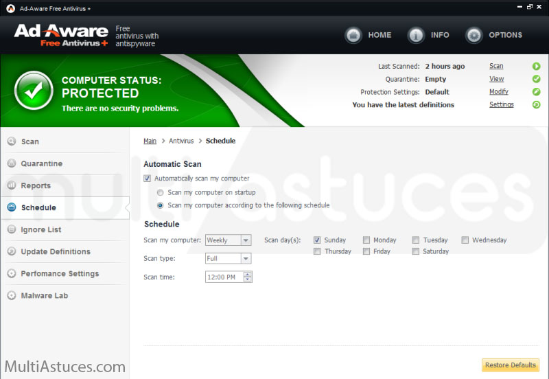 Meilleurs outils gratuits de suppression de logiciels malveillants