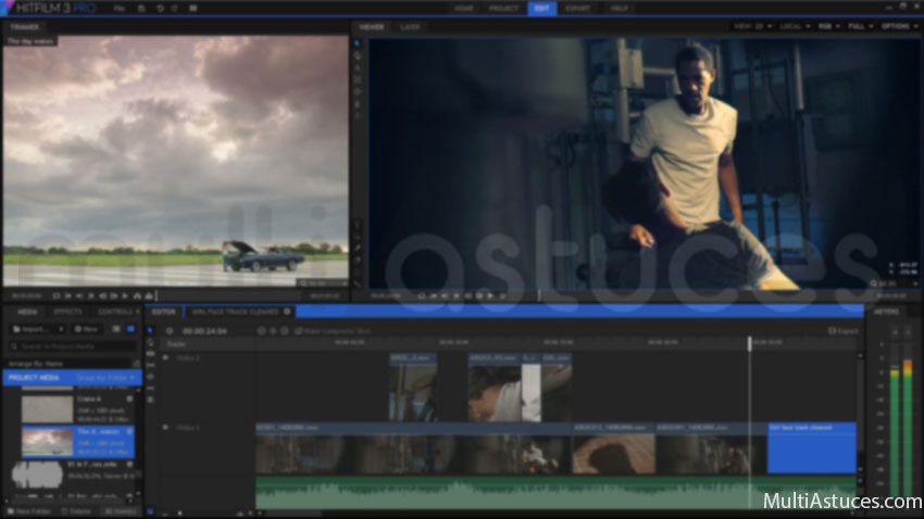 logiciels de montage vidéo