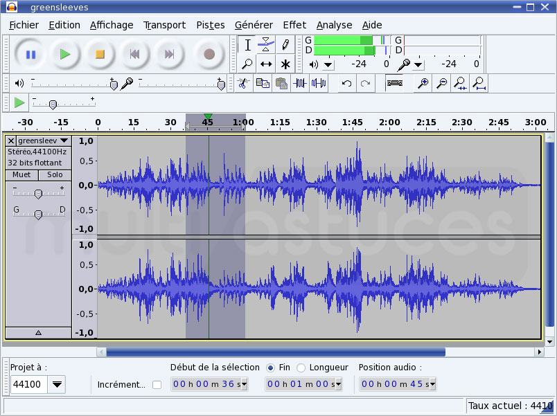 logiciels d'édition audio