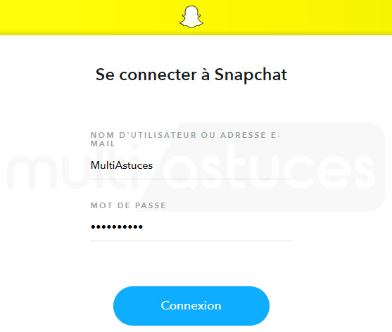 supprimer le compte Snapchat