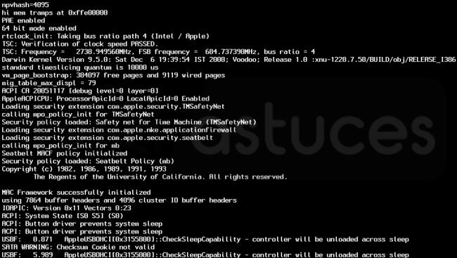 MacBook Pro ne démarre pas