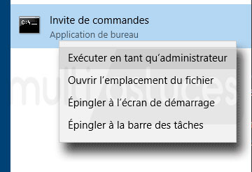 Pas d'accès Internet