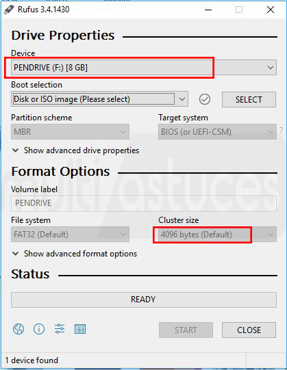 graver ISO sur USB