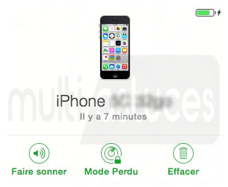 Mot de passe oublié iPhone