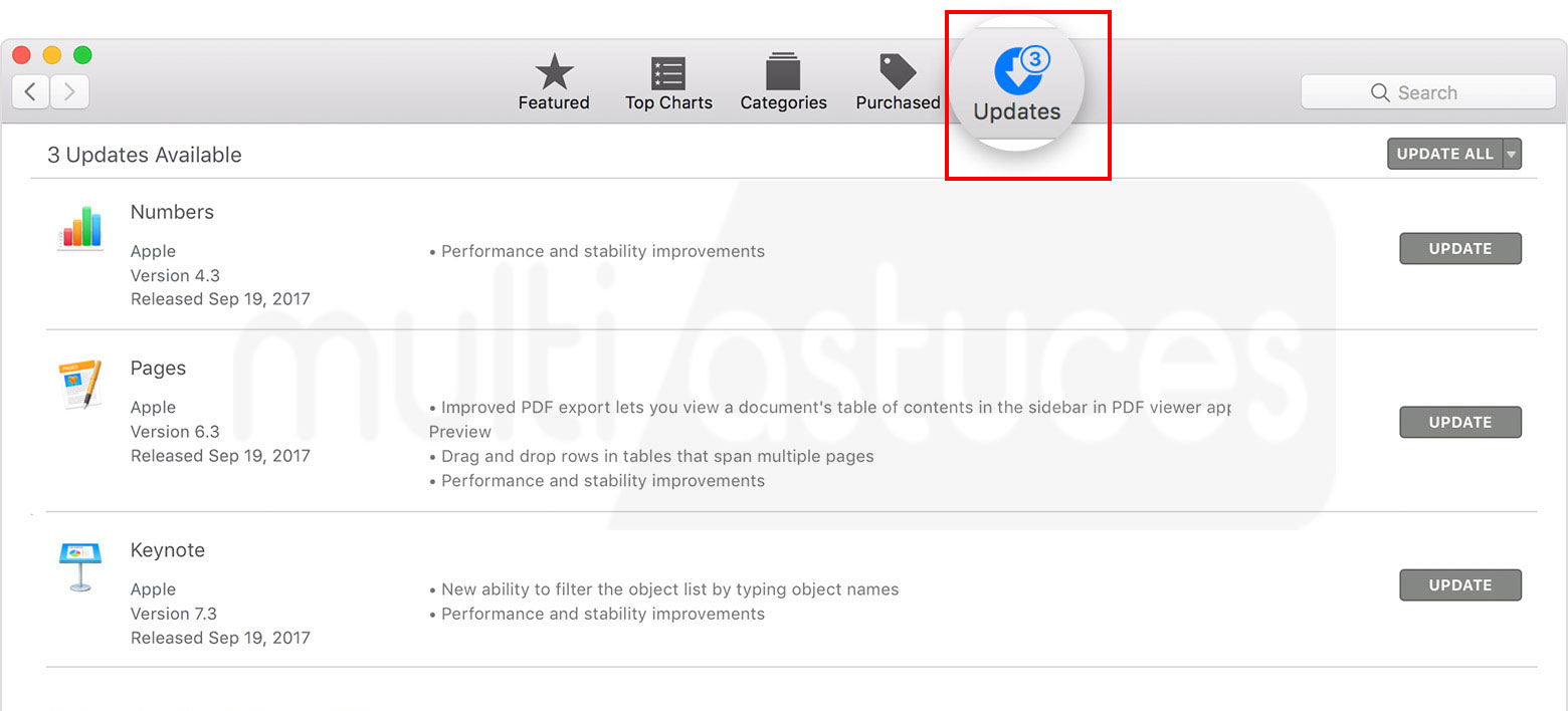 mettre à jour iTunes sur votre Mac ou PC