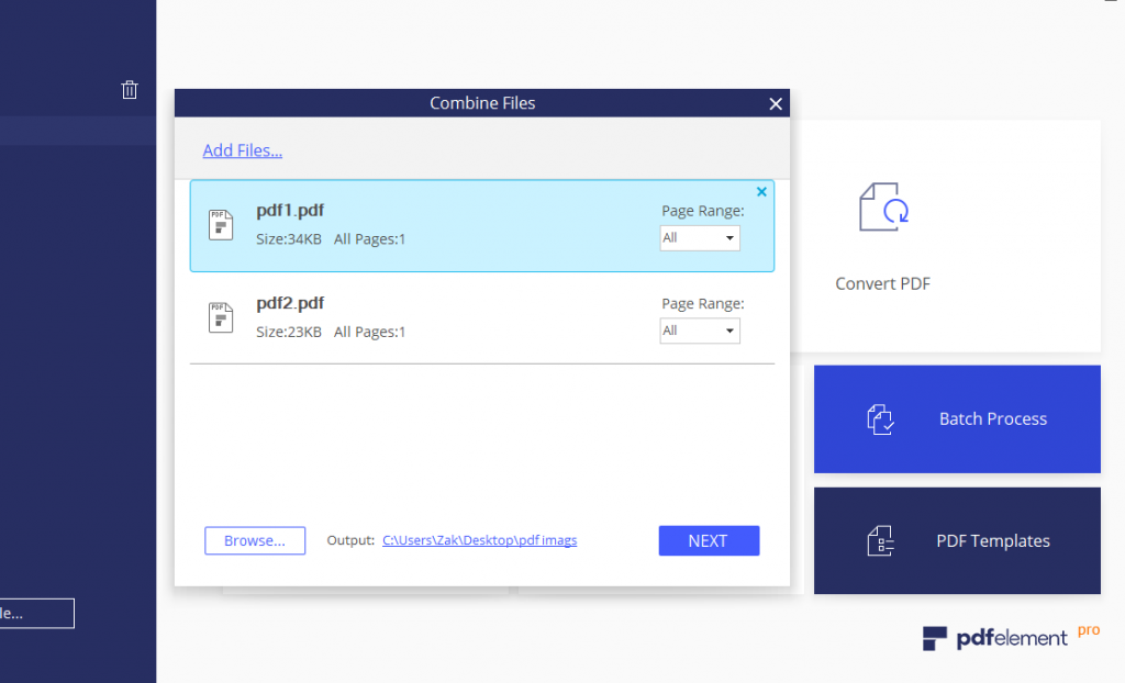 fusionner plusieurs fichiers dans un document PDF
