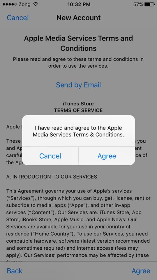 identifiant Apple sans carte de crédit