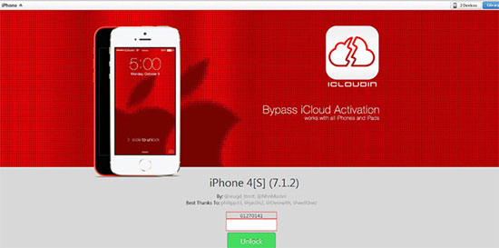 outils de contournement iCloud