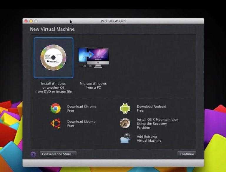 Windows sur Mac