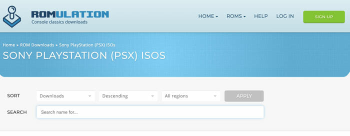 sites ROM